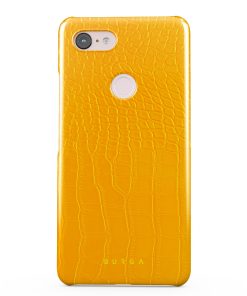 Canary Yellow - Snake Skin Google Pixel 7 Pro Case